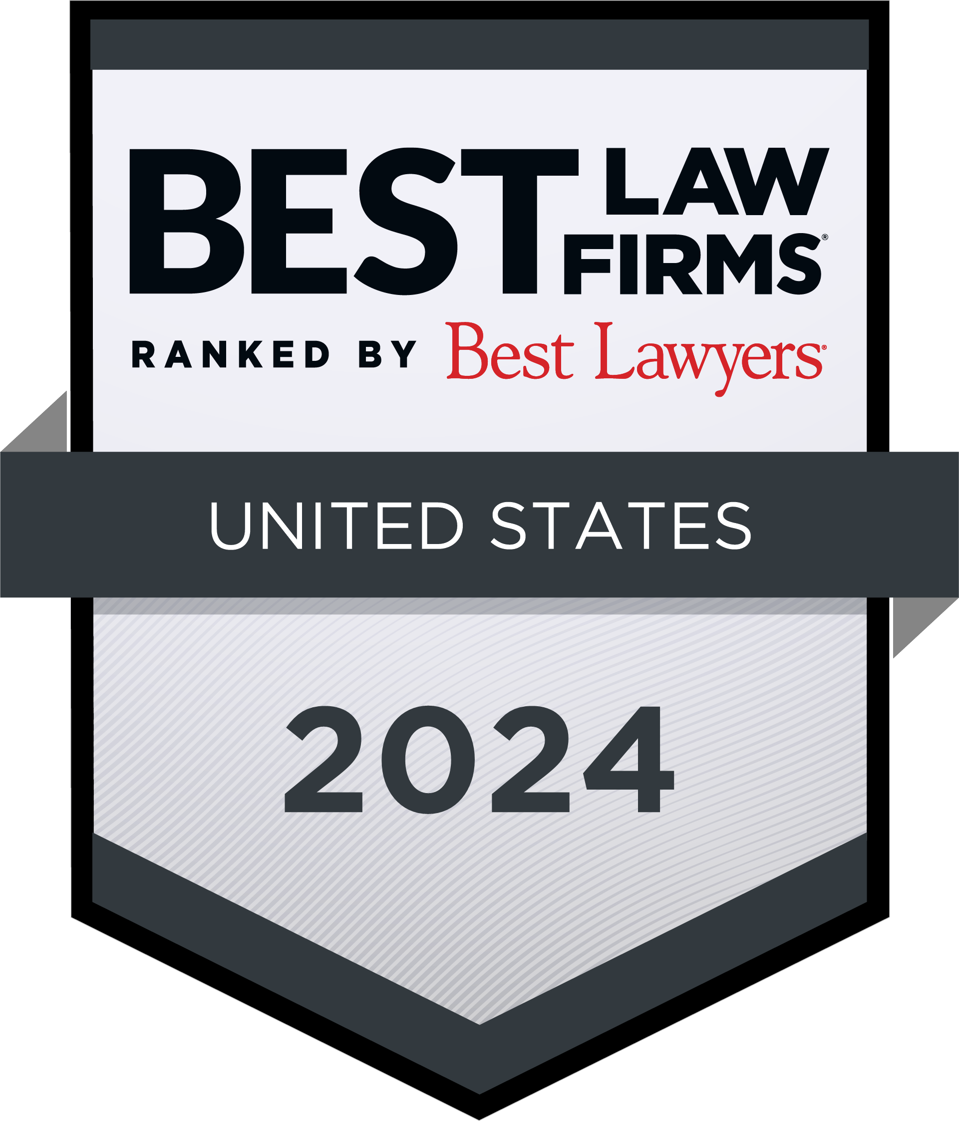 Best Law Firms 2024 Award Badge