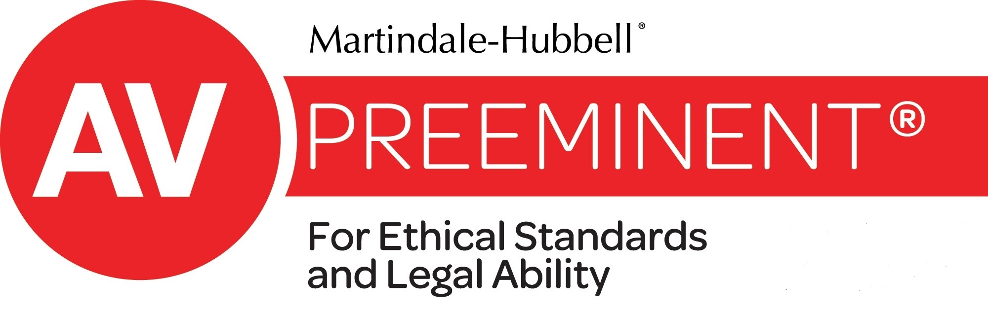 Martindale-Hubbell® AV Preeminent Badge