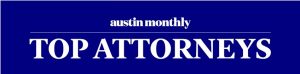 Austin Monthly Top Attorneys Logo