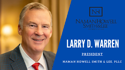 Naman Howell Elects Larry D. Warren Firm President