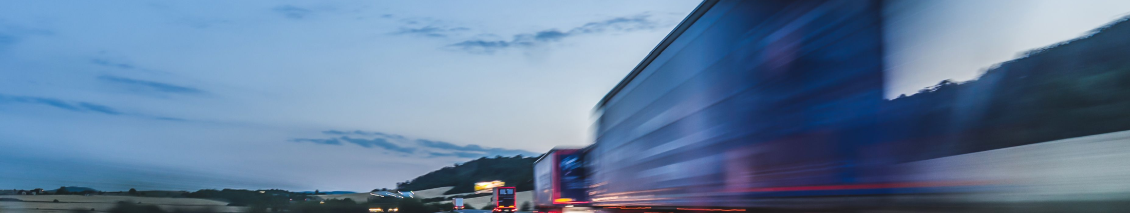 Trucks on Road