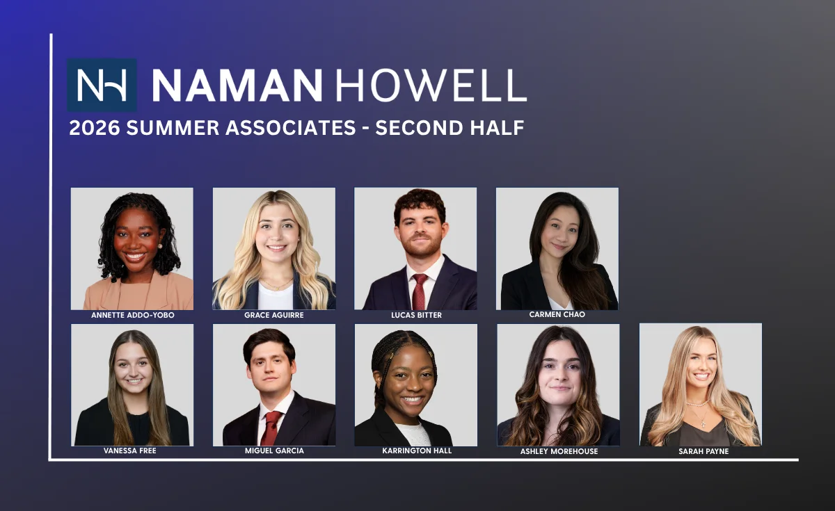 Meet the Future of Law: Naman Howell’s 2026 Summer Associates - Second Half